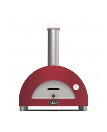 Alfa Forni Moderno 1 Pizza Wood red