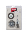Makita D-66070 3 piece Wire Brush Set Steel - nr 1