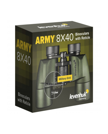 Levenhuk Army 8x40 with Rectile