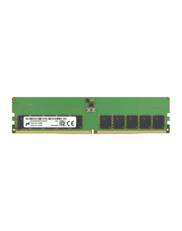 Micron DDR5 ECC UDIMM 32GB 2Rx8 4800 CL40 główny