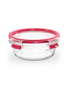 Emsa Clip'amp;Close Glass Food Container 600 ml  red - nr 2