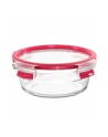Emsa Clip'amp;Close Glass Food Container 600 ml  red - nr 5