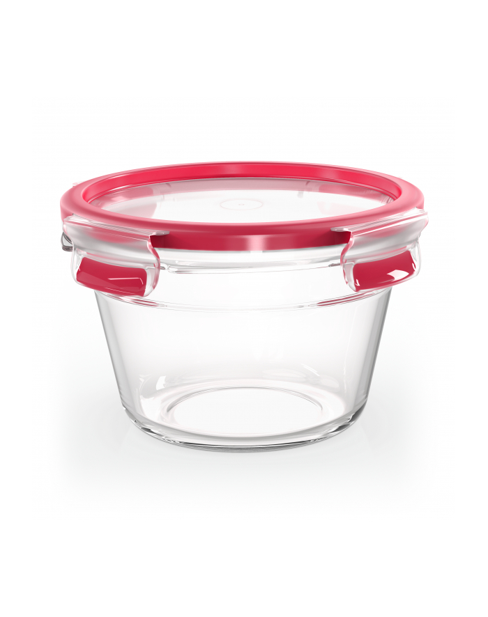 Emsa Clip'amp;Close Glass Food Container 900 ml red główny