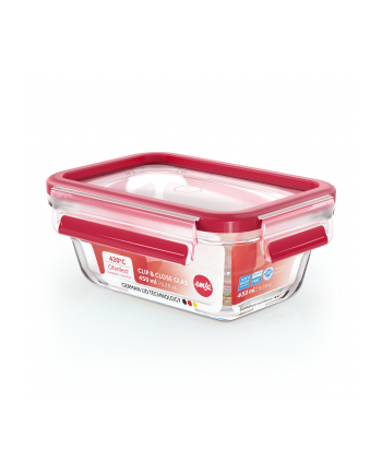 Emsa Clip'amp;Close Glass Food Container  450 ml