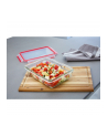 Emsa Clip'amp;Close Glass Food Container 850 ml  red - nr 10