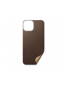 Nomad Leather Skin Rustic Brown iPhone 13 Mini - nr 1