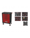 KS Tools ECOline Kolor: CZARNY/red Tool Trolley with 7 Drawers - nr 1