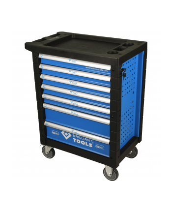 KS Tools Tool Trolley with 7 Drawers, empty