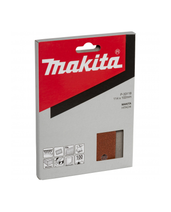 Makita P-33118 Sandpaper Velcro 102x114mm  100