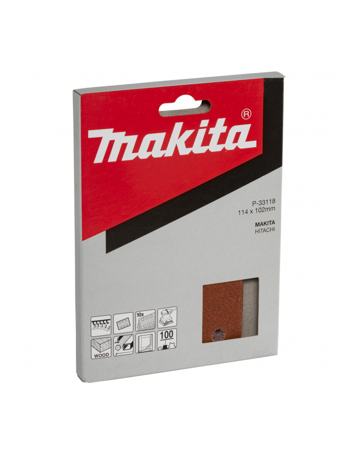 Makita P-33118 Sandpaper Velcro 102x114mm  100 główny