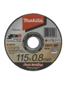 Makita B-45727 Cutting Disk 115x0,8mm INOX - nr 1