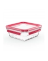 Emsa Clip'amp;Close Glass Food Container 0,8 L red - nr 8
