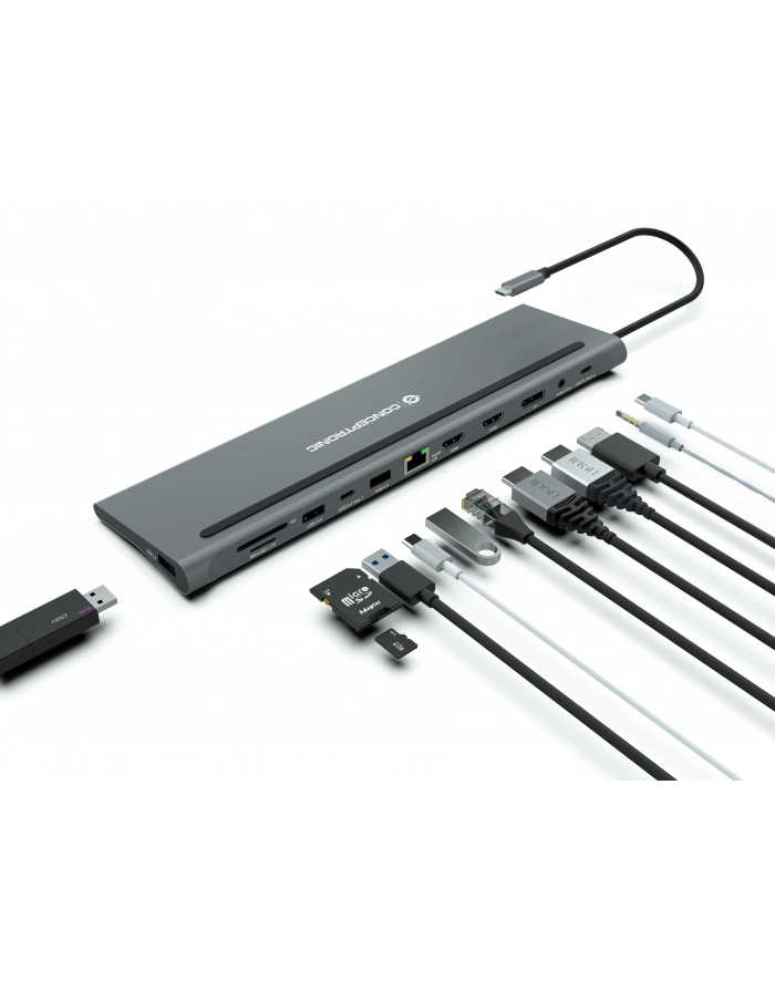 Conceptronic DONN17G 12-in-1 Docking Station główny