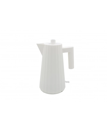 Alessi Plisse Water Kettle White, 1.7L