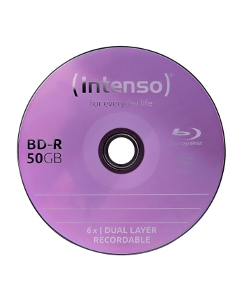 1x50 Intenso BD-R 25GB 6x Speed, Cakebox