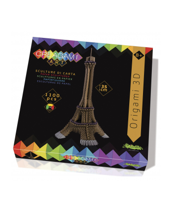 Creagami Origami 3D Eiffel Tower 1100 Pieces