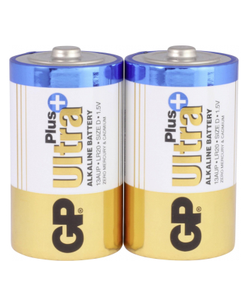 gp batteries 1x2 GP ULTRA PLUS Alkaline 1,5V D Mono LR20       03013AUPETA-B2 nr 1