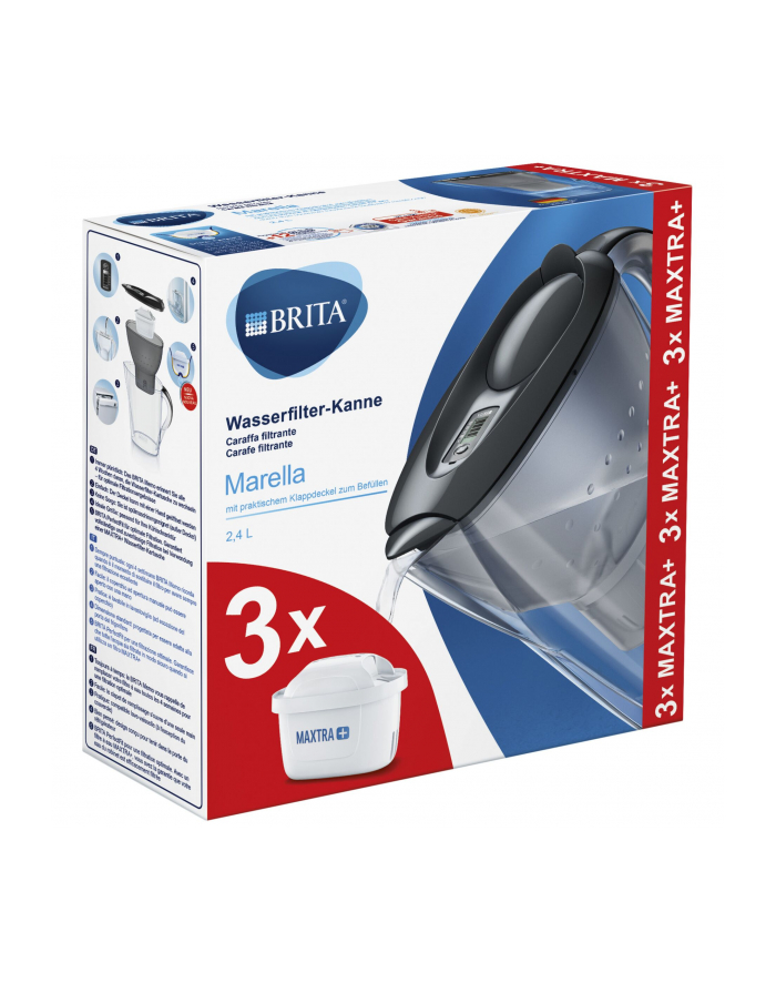 Brita starter kit Marella graphite incl. 3 Maxtra główny