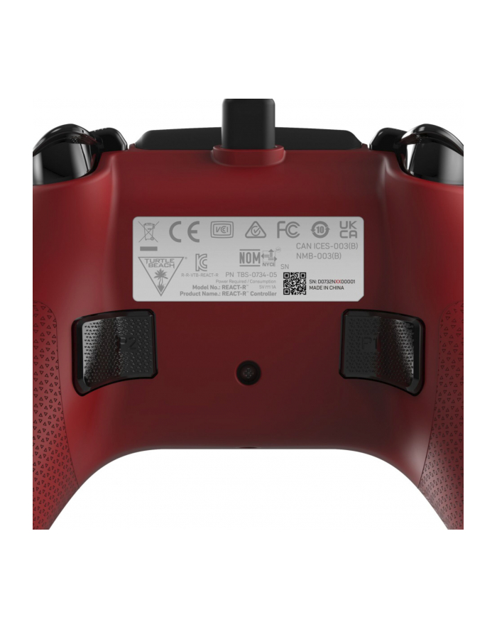 Turtle Beach REACT-R Controller red Xbox One, S/X Win 10/11 główny