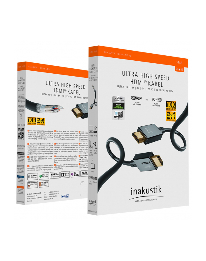 in - akustik in-akustik Star II HDMI2.1 48G 3,0m główny