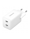 Intenso Power Adapter W40CC GaN Kolor: BIAŁY 2x USB-C 40W - nr 1