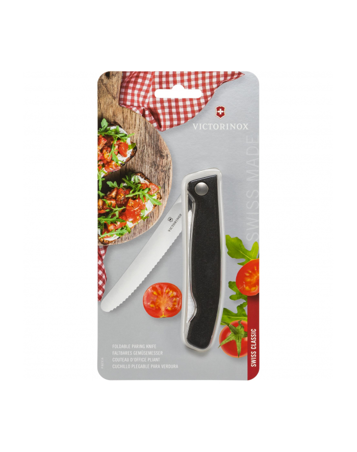 Victorinox Swiss Classic Foldable Paring Knife Kolor: CZARNY główny