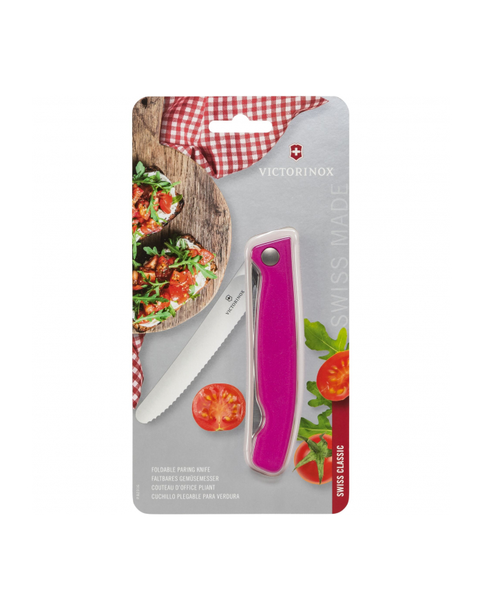 Victorinox Swiss Classic Foldable Paring Knife  pink główny