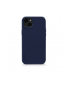 Decoded AntiMicrobial Silicone Backcover iPhone 14 Navy Peony - nr 1