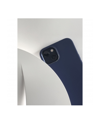 Decoded AntiMicrobial Silicone Backcover iPhone 14 Navy Peony