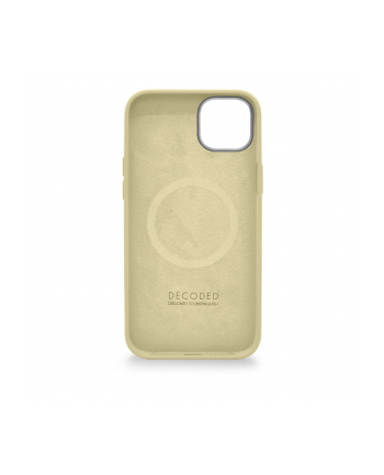 Decoded AntiMicrobial Silicone Backcover iPhone 14 Sweet Corn