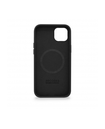 Decoded AntiMicrobial Silicone Backcover iPhone 14Plus Charcoal