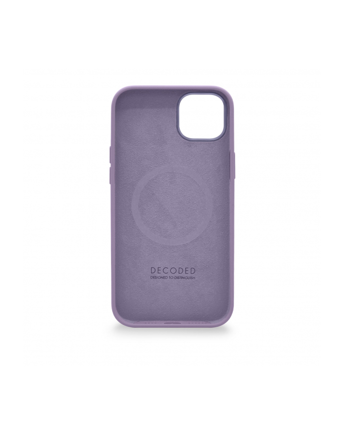 Decoded AntiMicrobial Silicone Backcover iPhone 14Plus Lavender główny