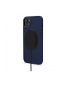 Decoded AntiMicrobial Silicone Backcover iP 14 Plus Navy Peony - nr 2