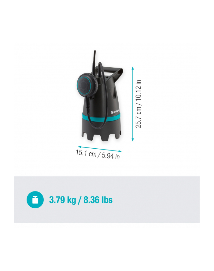 Gardena Dirty Water Submersible Pump 10500 główny