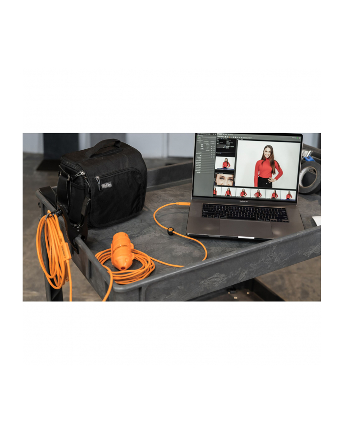 Tether Tools USB-C to Micro-B- Cable-System 9,40m orange główny