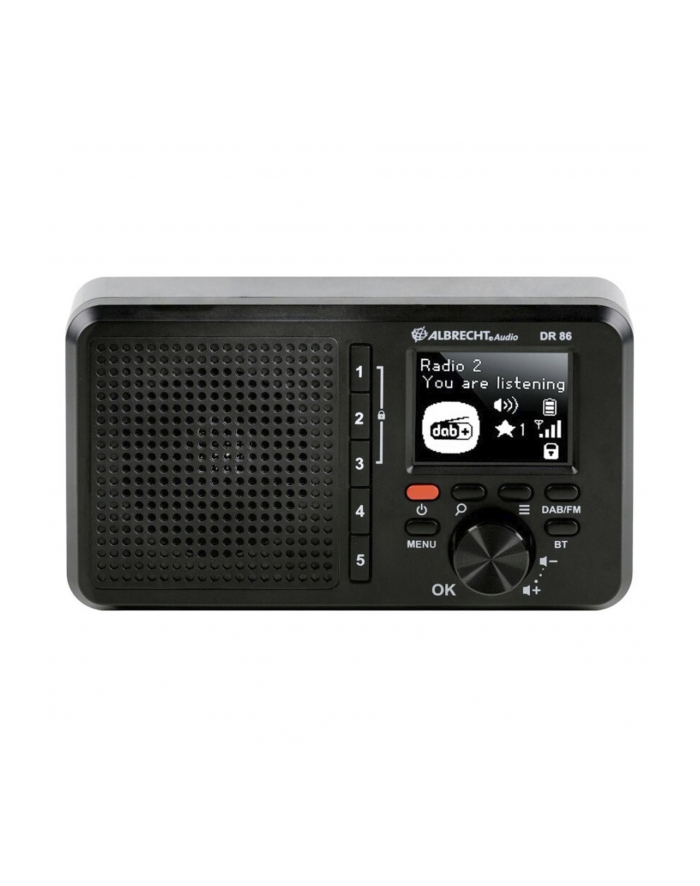 Albrecht DR 86 Portable Digital Radio główny