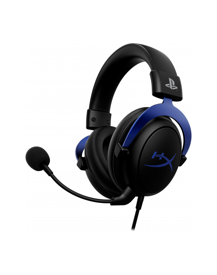 HyperX Cloud PS4/PS5 wired Gaming-Headset Kolor: CZARNY - blue główny