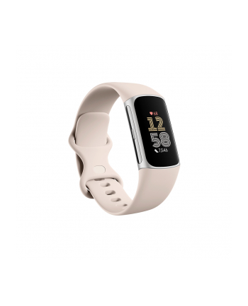 Fitbit Charge 6 porcelain band/silver