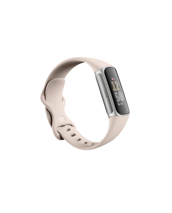 Fitbit Charge 6 porcelain band/silver