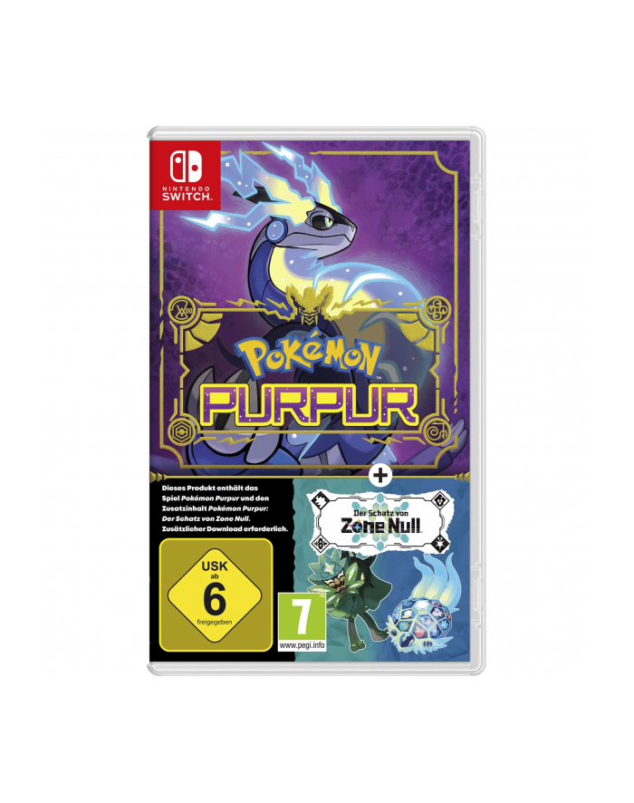 Nintendo Switch Pokémon Purpur + The hidden treasure of area zero główny