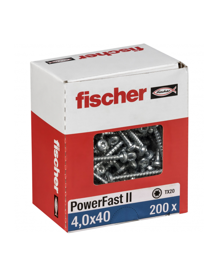 Fischer PowerFast II 4,0x40 PH TX VG blvz 200 główny