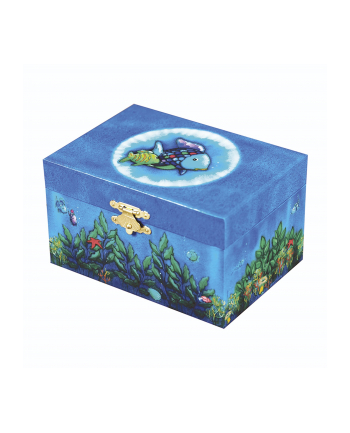 Trousselier Jewellery Music Box Rainbow Fish, Night Glow