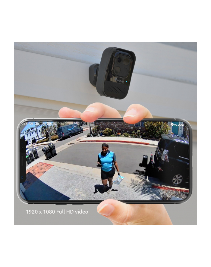 Toucan Wireless Security Camera PRO with Radar Motion Detection główny