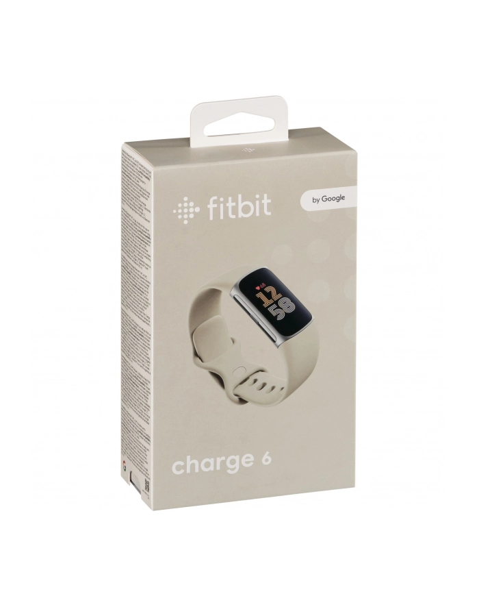 Fitbit Charge 6 porcelain band/silver główny