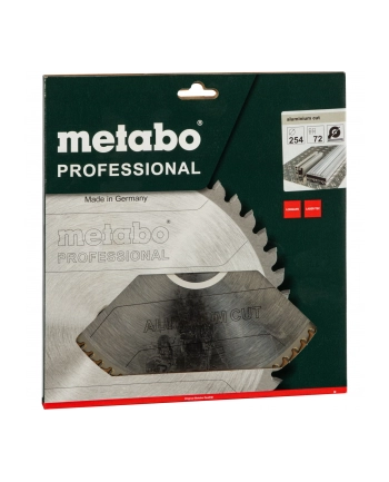 Metabo AluminiumCutProf 254x30 7 2FZ/TZ 5neg