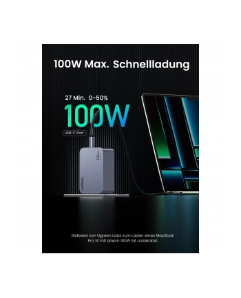 UGREEN Nexode Pro 100W GaN Charger with USB-C Cable