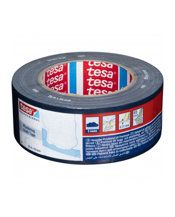 Tesa Plastering Cloth Tape 25m x 31mm blue 04363