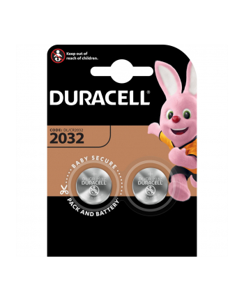 1x2 Duracell CR 2032 Lithium Coin Battery nr 2