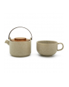 Bredemeijer Tea-for-one Umea beige / Acacia Lid  142024 - nr 2