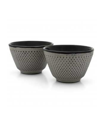 1x2 Bredemeijer Tea Cups Jang 78x53mm Cast Iron grey 153020